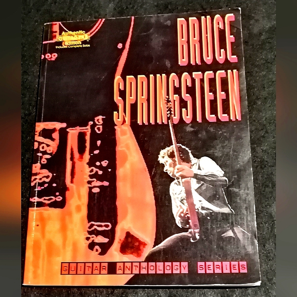 Bruce Springsteen Anthology Guitar Series Tab Book